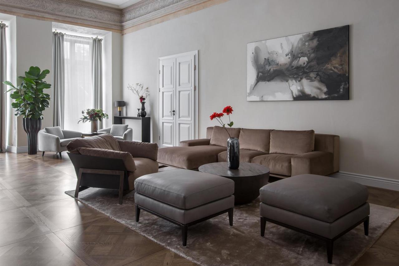 Hotel Pacai, Vilnius, A Member Of Design Hotels Luaran gambar 3D rendering of a living room